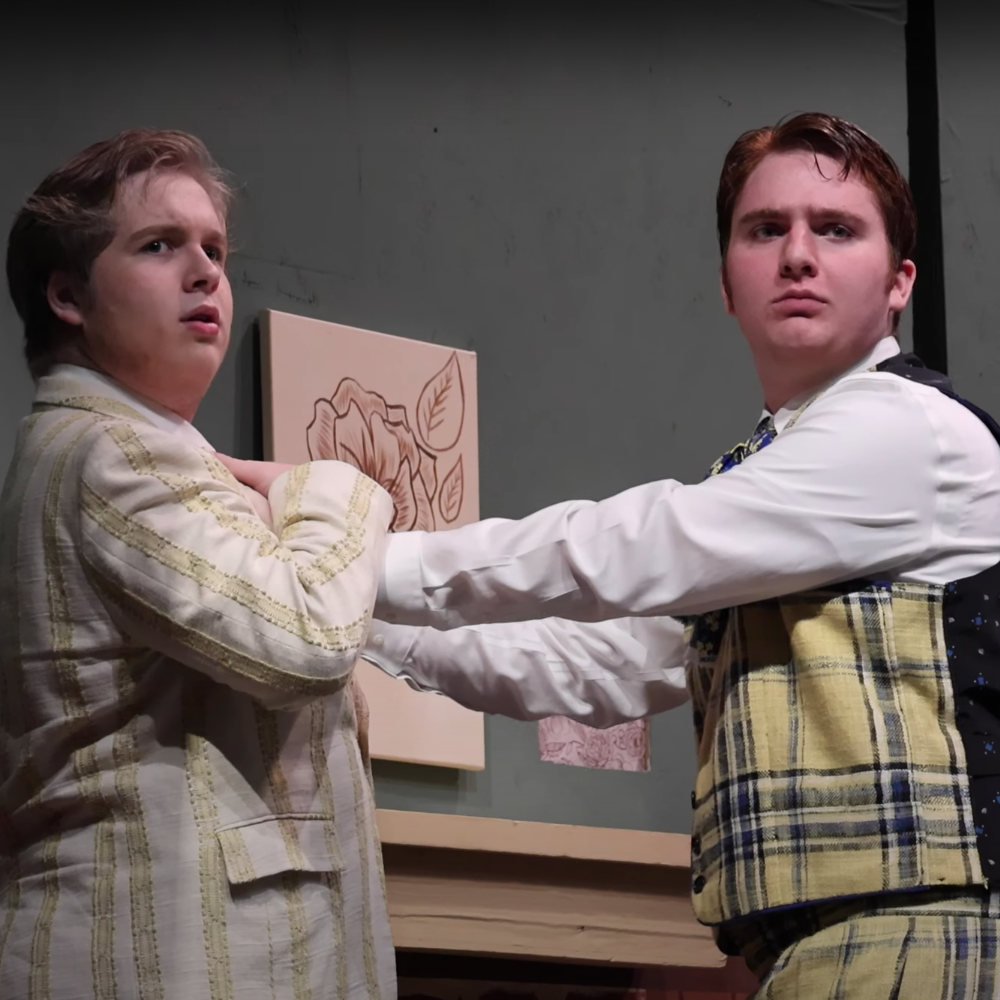  Students act in The Play that Goes Wrong